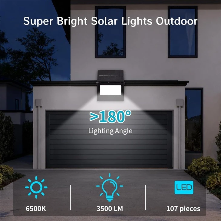 Security Flood Lights Waterproof Solar Portable Outdoor Motion Sensor high quality